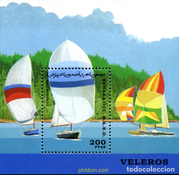 Sellos: 204670 MNH REPUBLICA ARABE SAHAURI DEMOCRATICA 1996 VELEROS