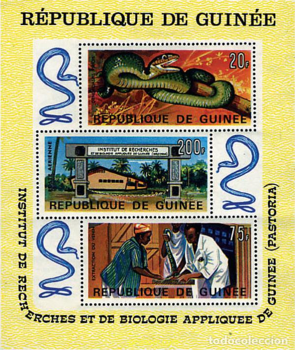 Briefmarken: 71689 MNH GUINEA 1967 SERPIENTES