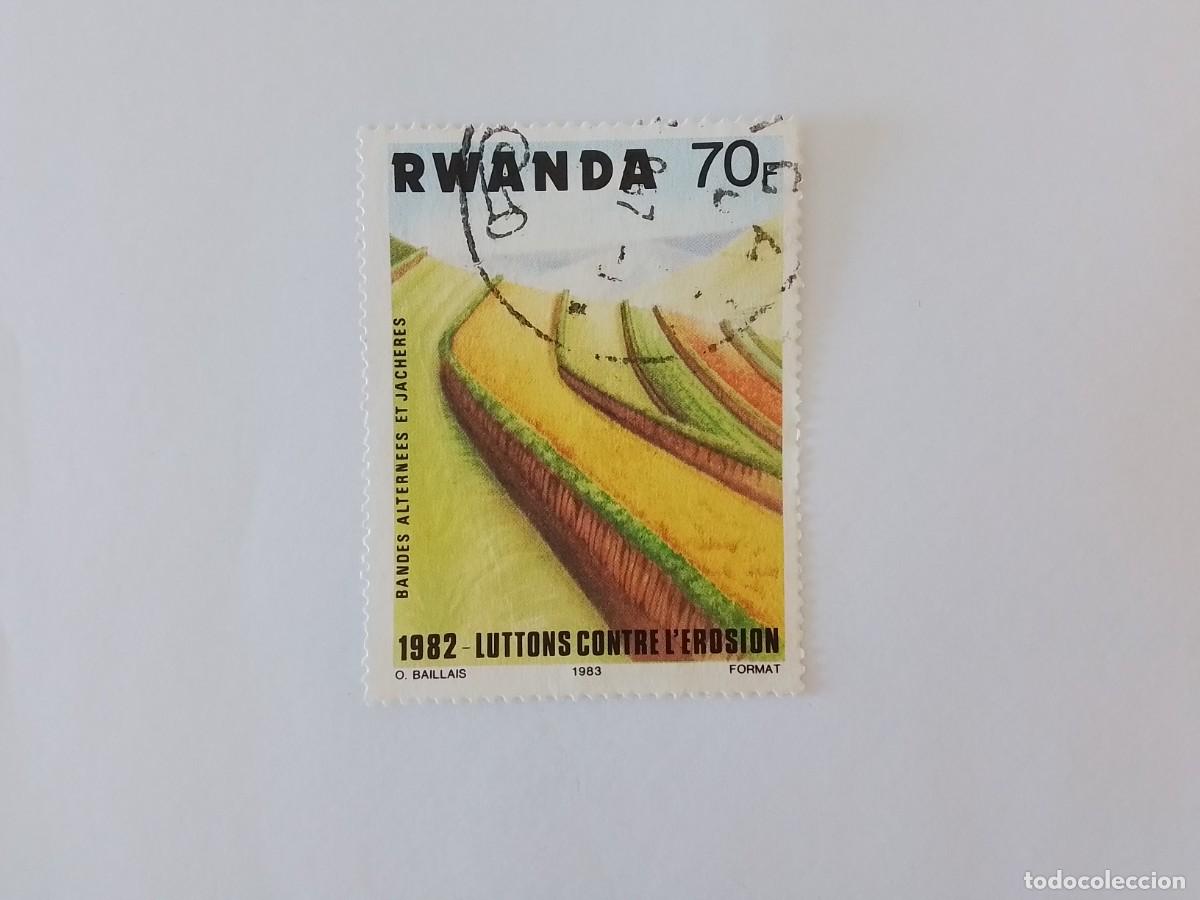 Selos: A&Ntilde;O 1983 RUANDA SELLO USADO