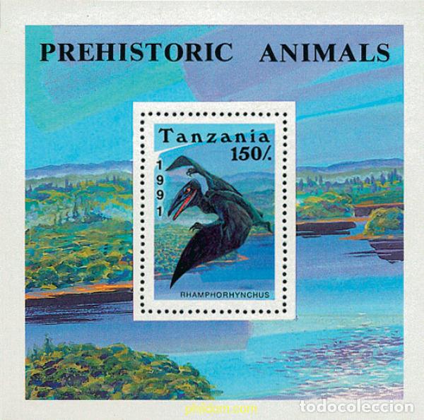 Sellos: 97620 MNH TANZANIA 1991 FAUNA PREHISTORICA