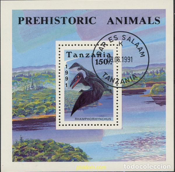 Francobolli: 214241 USED TANZANIA 1991 FAUNA PREHISTORICA