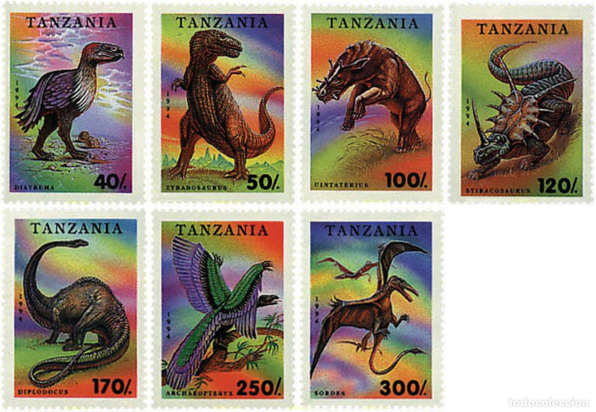 Selos: 97710 MNH TANZANIA 1994 FAUNA PREHISTORICA