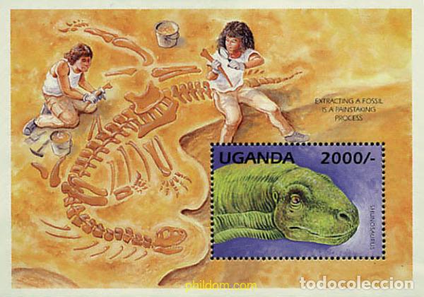 Sellos: 234393 MNH UGANDA 1995 FAUNA PREHISTORICA