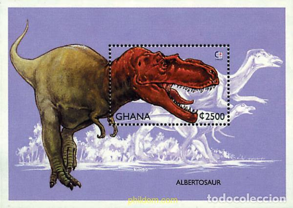 Sellos: 318057 MNH GHANA 1995 FAUNA PREHISTORICA