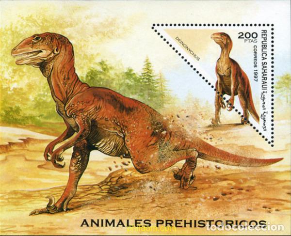 Sellos: 35722 MNH REPUBLICA ARABE SAHAURI DEMOCRATICA 1997 FAUNA PREHISTORICA
