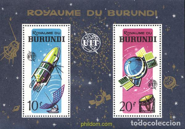 Sellos: 297542 MNH BURUNDI 1965 EXPOSICION INTERNACIONAL EN NUEVA YORK