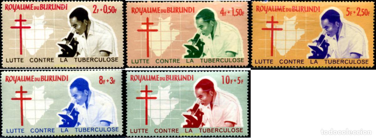 Sellos: 73269 MNH BURUNDI 1965 PRO LUCHA CONTRA LA TUBERCULOSIS