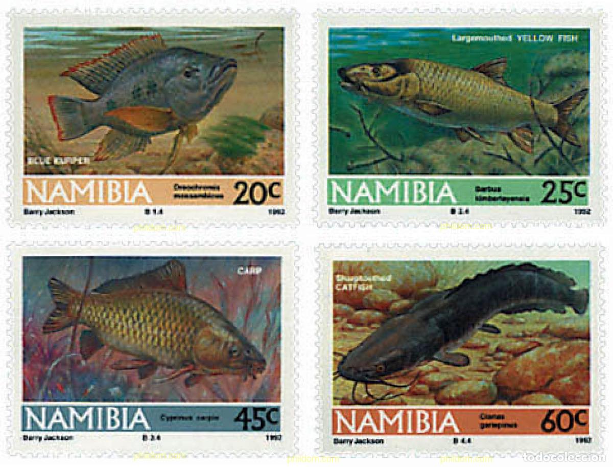 Sellos: 30757 MNH NAMIBIA 1992 PECES - Foto 1
