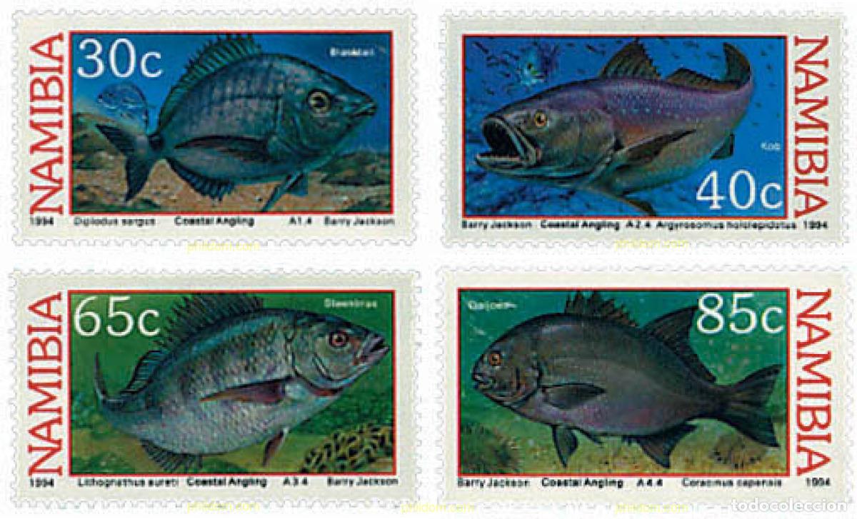 Sellos: 30762 MNH NAMIBIA 1994 PECES - Foto 1