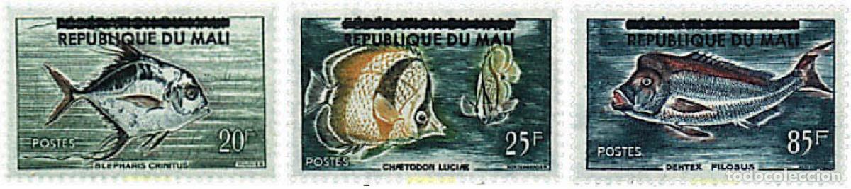 Sellos: 32662 MNH MALI 1961 PECES