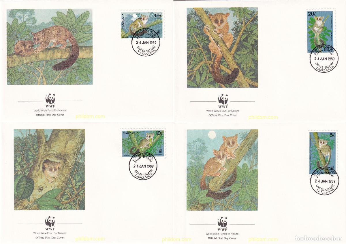 Sellos: 23138 MNH TANZANIA 1989 GALAGO DE ZANZIBAR