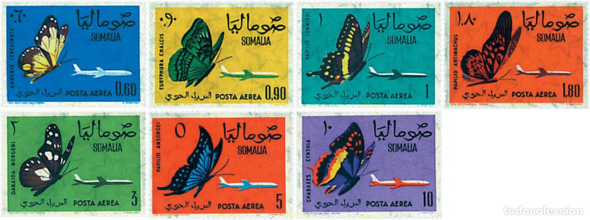 Sellos: 78017 MNH SOMALIA 1961 MARIPOSAS