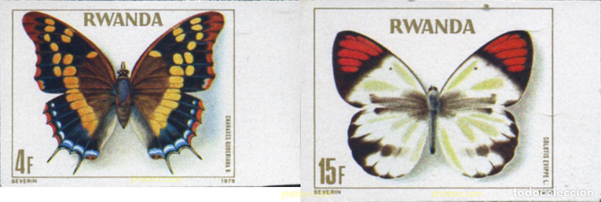 Sellos: 221908 MNH RUANDA 1979 MARIPOSAS