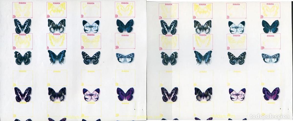Sellos: 221910 MNH RUANDA 1979 MARIPOSAS