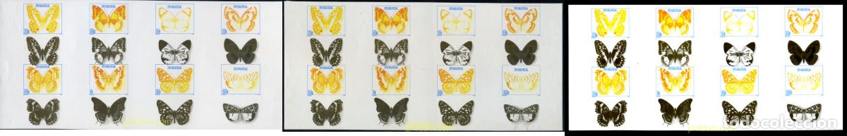 Sellos: 221911 MNH RUANDA 1979 MARIPOSAS