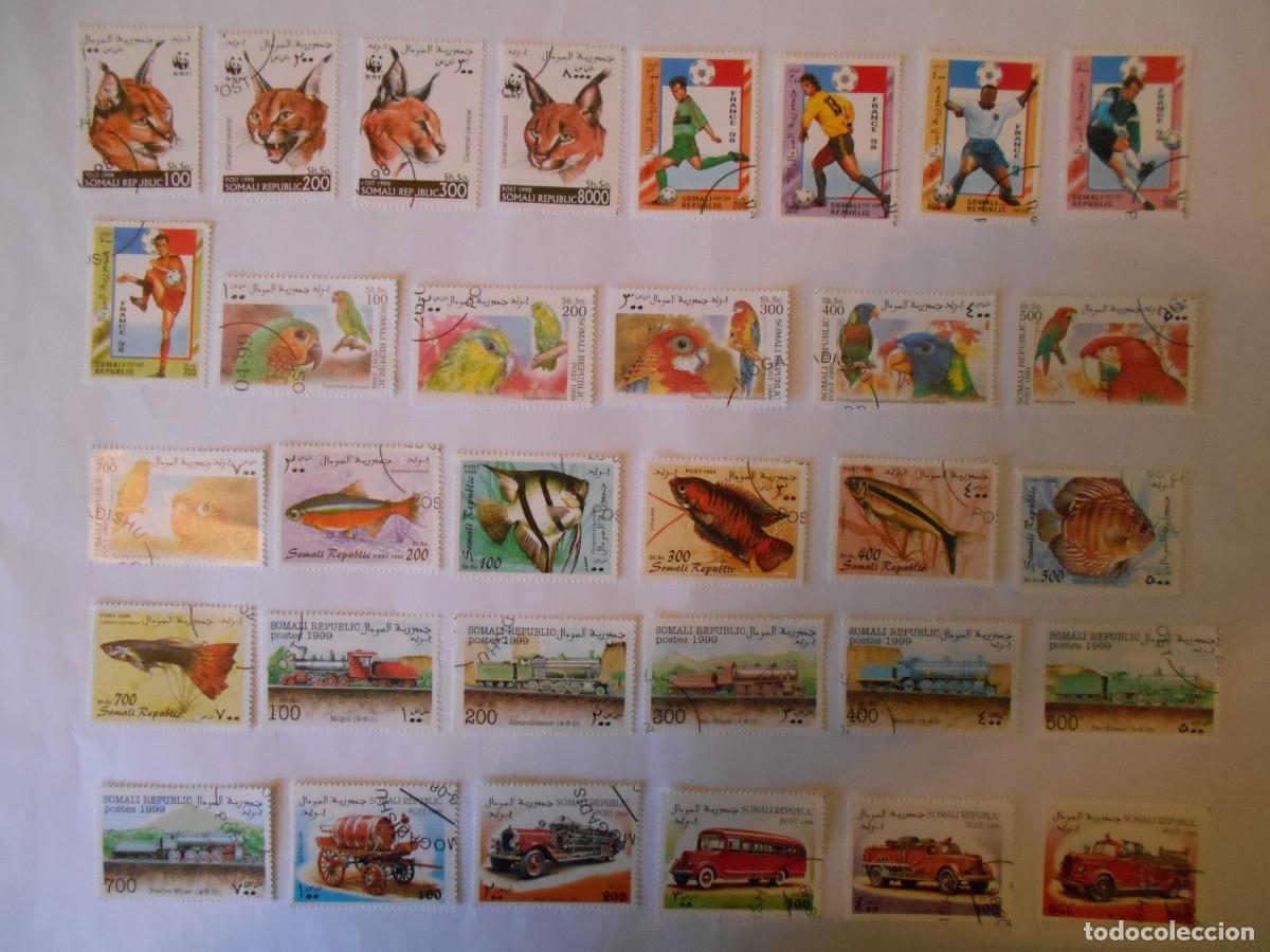 Sellos: SOMALIA-LOTE 90 SELLOS DIFERENTES-LOTE 2