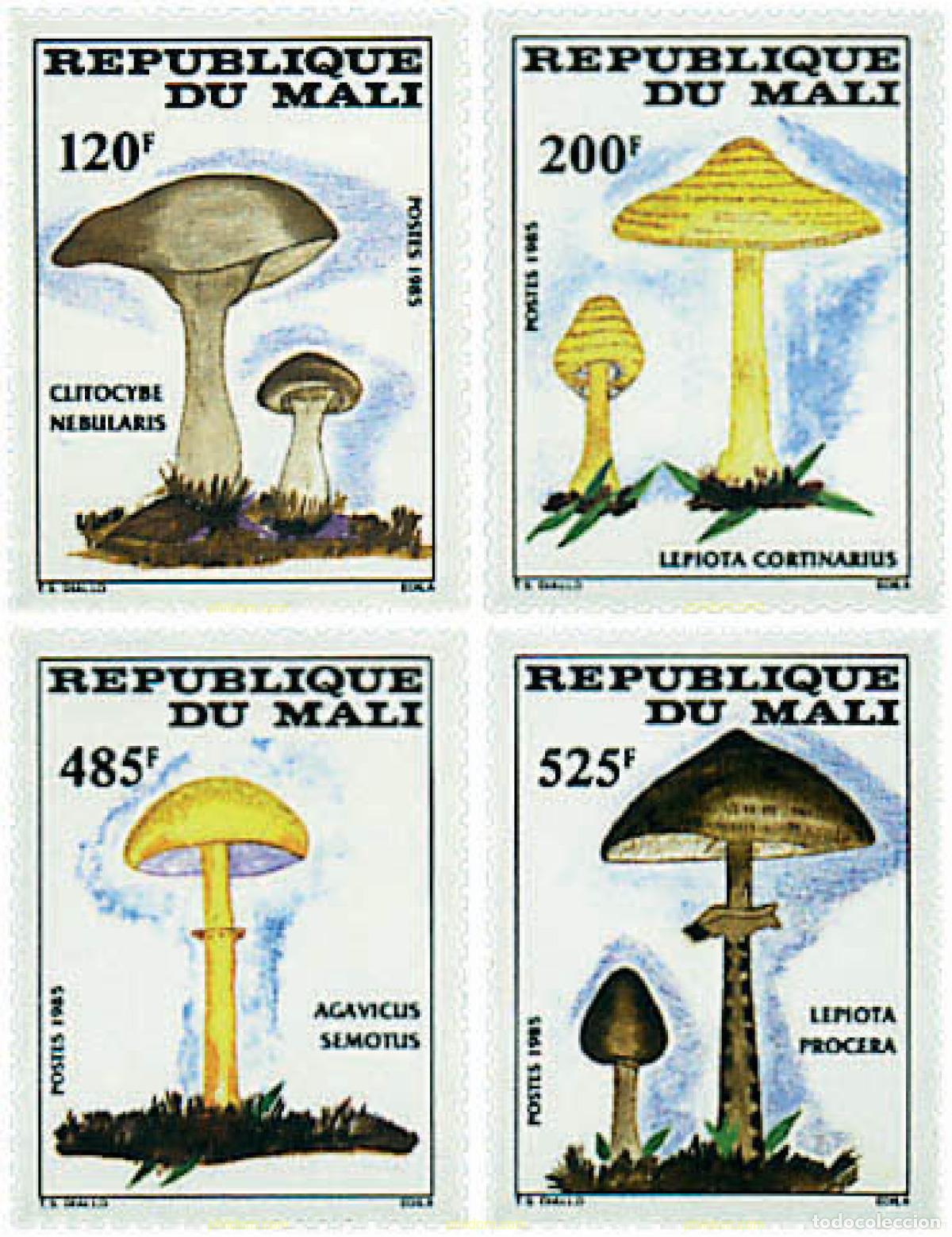 Sellos: 37532 MNH MALI 1985 SETAS