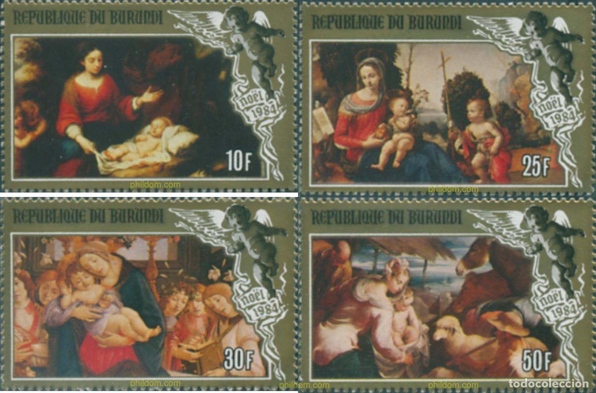 Sellos: 73418 MNH BURUNDI 1984 NAVIDAD