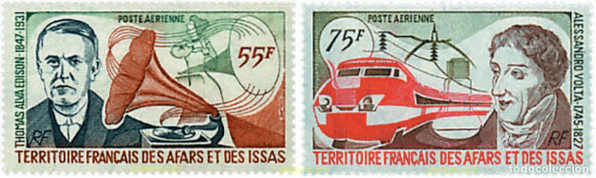 Sellos: 56099 MNH AFARS E ISSAS 1977 PERSONAJES