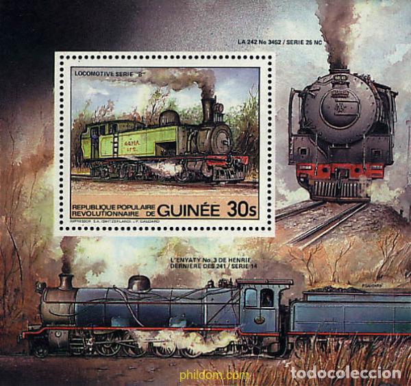 Sellos: 58397 MNH GUINEA 1984 MEDIOS DE LOCOMOCION ANTIGUOS