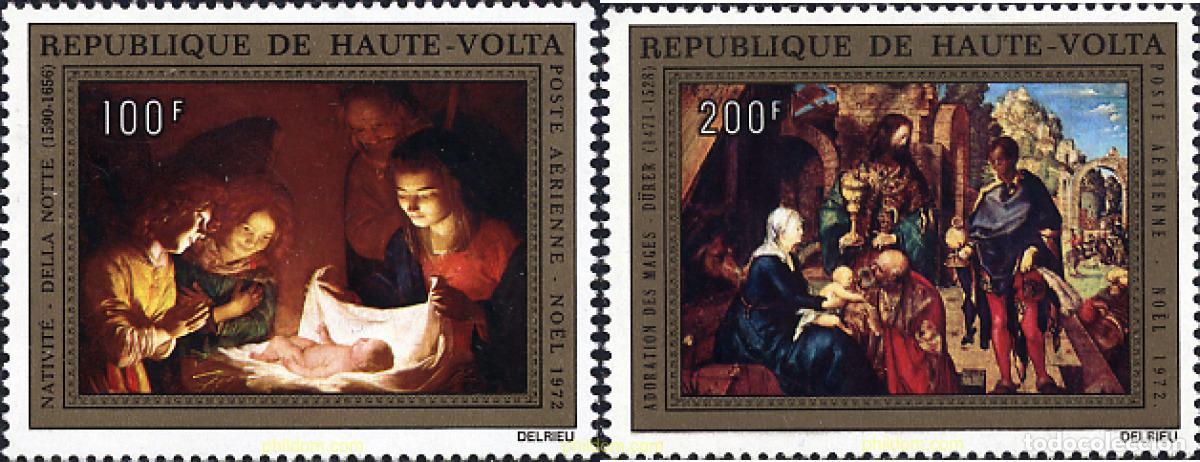 Sellos: 56430 MNH ALTO VOLTA 1972 NAVIDAD