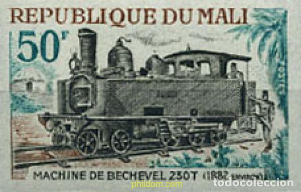 Sellos: 221310 MNH MALI 1970 LOCOMOTORAS