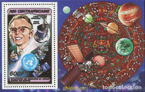 Sellos: 51721 MNH CENTROAFRICANA 1982 EXPLORACION DE LOS RECURSOS DEL ESPACIO