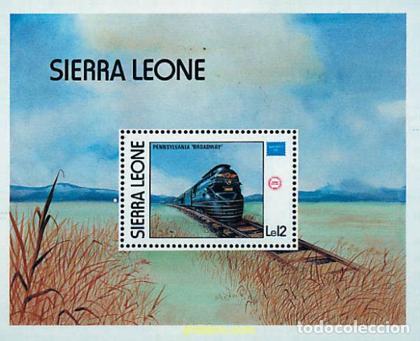 Sellos: 58874 MNH SIERRA LEONA 1986 AMERIPEX 86. EXPOSICION FILATELICA INTERNACIONAL
