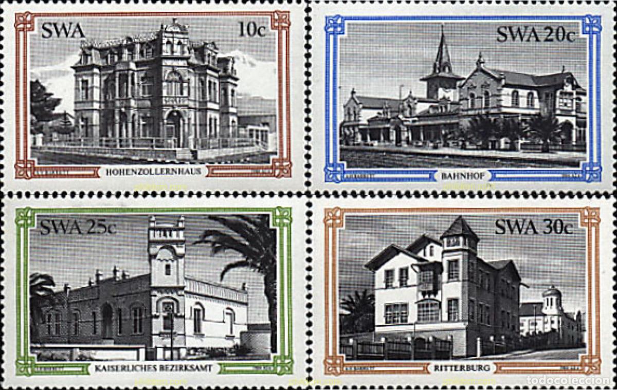 Sellos: 58954 MNH SUR OESTE AFRICANO 1984 EDIFICIOS HISTORICOS DE SWAKOPMUND