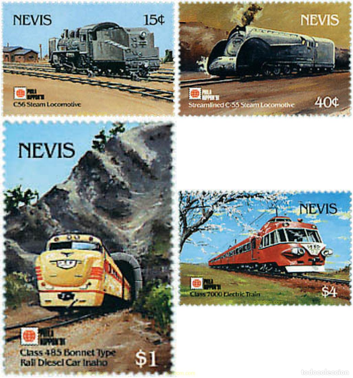 Sellos: 347368 MNH NEVIS 1991 PHILANIPPON 91. EXPOSICION FILATELICA INTERNACIONAL