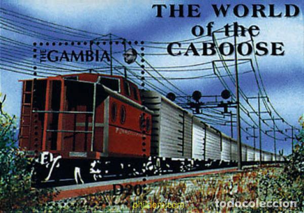 Sellos: 253919 MNH GAMBIA 1991 VAGONES FERROVIARIOS