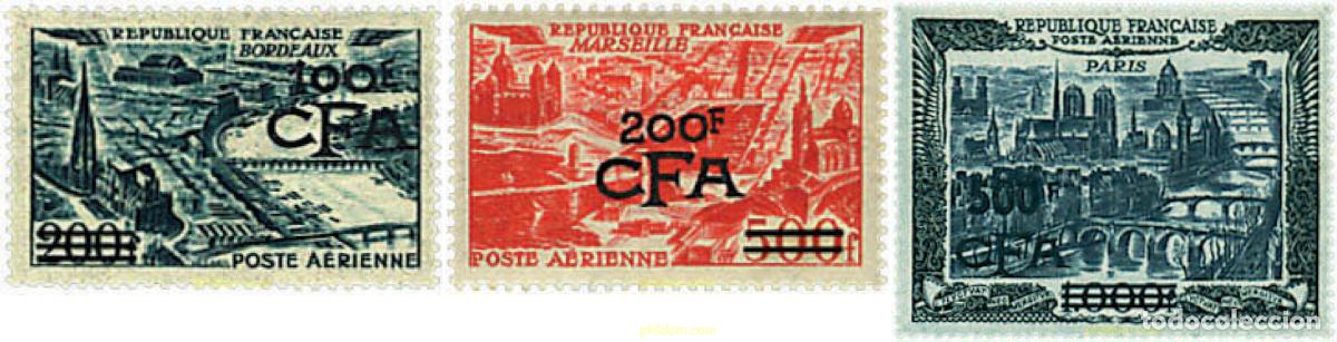 Sellos: 581244 MNH REUNION 1949 SERIE BASICA