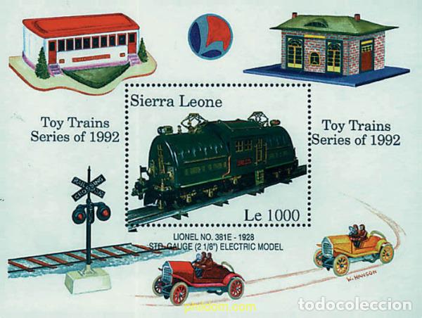 Sellos: 249538 MNH SIERRA LEONA 1992 GENOVA 92. EXPOSICION FILATELICA INTERNACIONAL