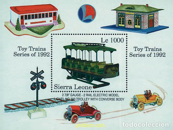 Sellos: 362346 MNH SIERRA LEONA 1992 GENOVA 92. EXPOSICION FILATELICA INTERNACIONAL