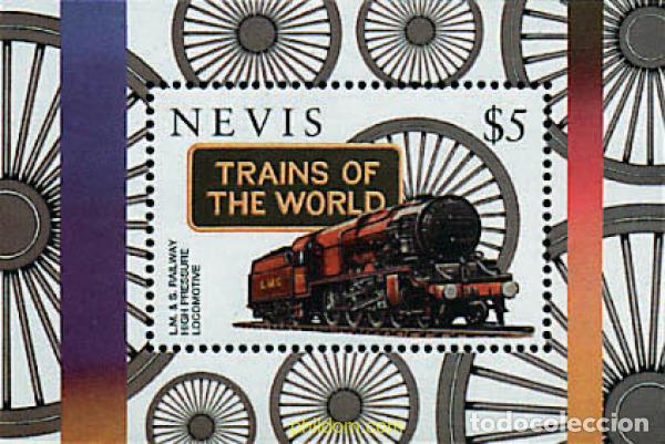 Sellos: 347496 MNH NEVIS 1997 LOCOMOTORAS