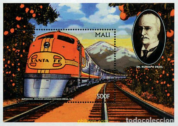Sellos: 592916 MNH MALI 1996 TRENES