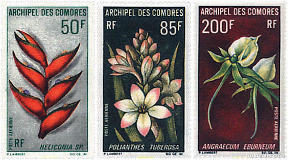 Sellos: 607484 MNH COMORES 1969 FLORES