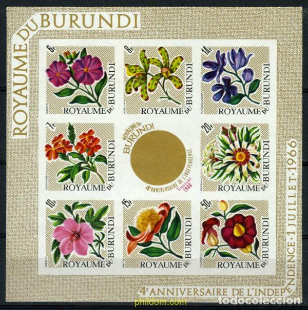 Sellos: 202168 MNH BURUNDI 1967 4 ANIVERSARIO DE LA INDEPENDENCIA