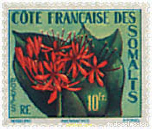 Sellos: 339145 HINGED COSTA DE LOS SOMALIS 1958 FLORA