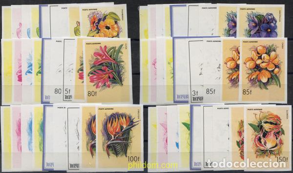 Sellos: 202561 MNH BURUNDI 1986 FLORES AFRICANAS
