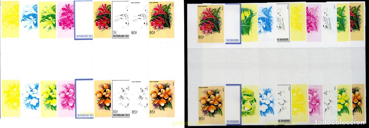 Sellos: 206261 MNH BURUNDI 1986 FLORES AFRICANAS