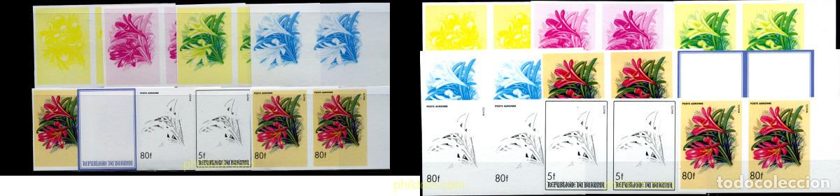 Sellos: 206270 MNH BURUNDI 1986 FLORES AFRICANAS