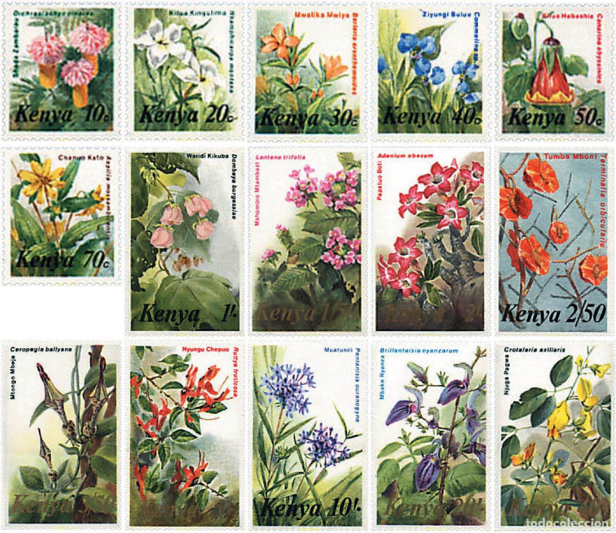 Sellos: 94166 MNH KENIA 1983 FLORES