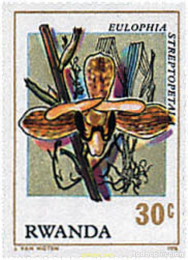Sellos: 354273 MNH RUANDA 1976 ORQUIDEAS