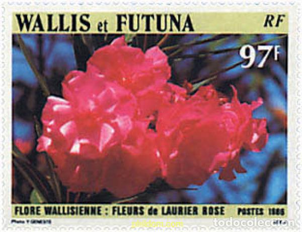 Sellos: 93009 MNH WALLIS Y FUTUNA 1986 FLORES DE WALLIS Y FUTUNA