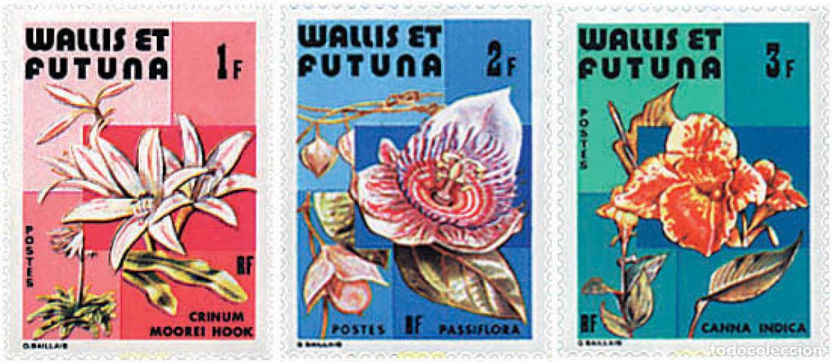 Sellos: 92970 MNH WALLIS Y FUTUNA 1982 FLORES DE WALLIS Y FUTUNA