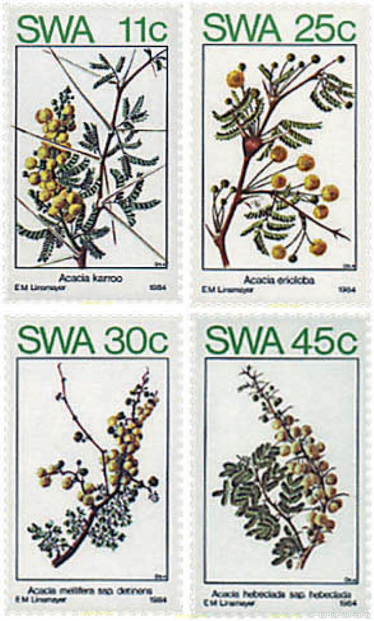 Sellos: 95871 MNH SUR OESTE AFRICANO 1984 ACACIAS