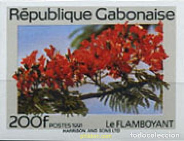 Sellos: 221488 MNH GABON 1991 FLORES DEL GABON