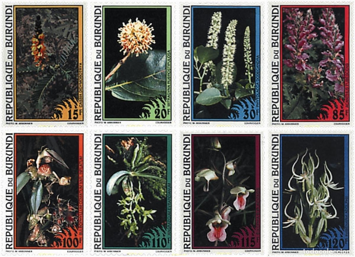 Sellos: 81789 MNH BURUNDI 1995 FLORES