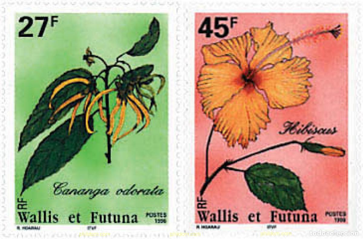 Sellos: 88735 MNH WALLIS Y FUTUNA 1996 FLORES LOCALES